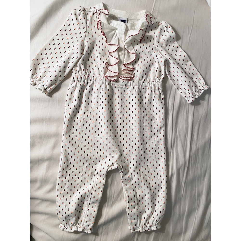 NWOT Janie and Jack 3-6mos ruffle 1 piece
